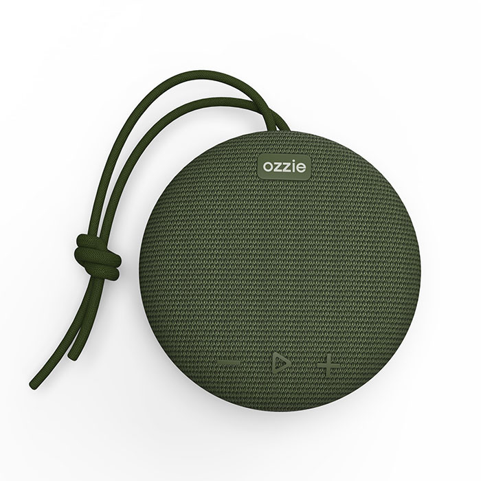 C200 groene kleur draadloze waterdichte luidspreker IPX7 ABS kunststof en stoffen