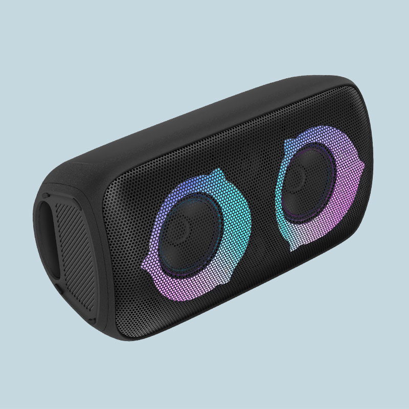 Op batterij aangedreven 4,5 kg Indoor Outdoor Party Speaker Frequency Response 20hz-20khz