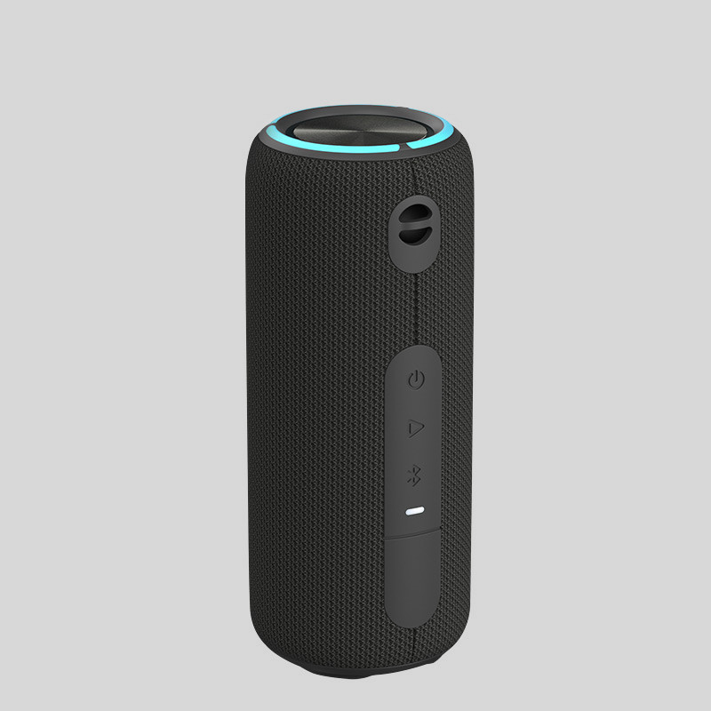 9 x 9,4 x 21 cm draadloze stof luidspreker opladen Type-C 5V/2A Bluetooth Bereik 10-30m