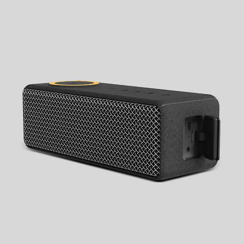 22.4 X 7.9 X 8.4 cm draadloze oplaadluidspreker Compatibel met MP3/WMA/WAV/APE/FLAC