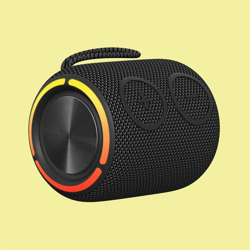 Stroomuitgang Draadloze Bluetooth-luidspreker V5.3 Waterdicht IPX7 TPU ABS Stof 16W Luidspreker