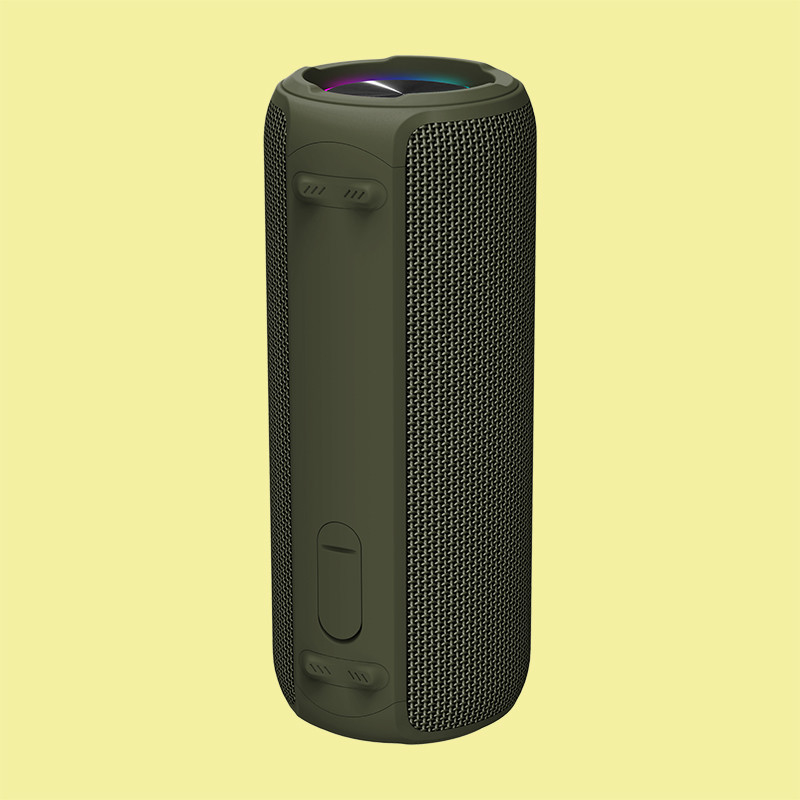 5V 2A 30W krachtige bas LED licht Bluetooth-luidspreker met SD-kaart AUX IN