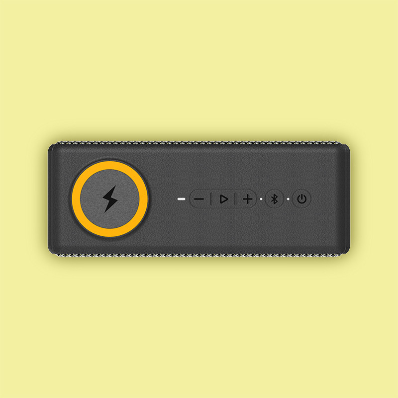 10m lang draadloos opladen Bluetooth-luidspreker 10-15W draadloos oplaadspeler luidspreker 4-12H speeltijd