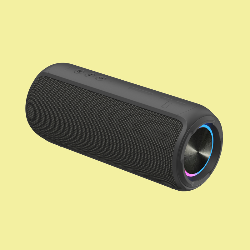 Draagbare LED-licht Bluetooth-luidspreker met TPU ABS textiel 10W*2 Uitgang voor TWS-paring en handsfree bellen