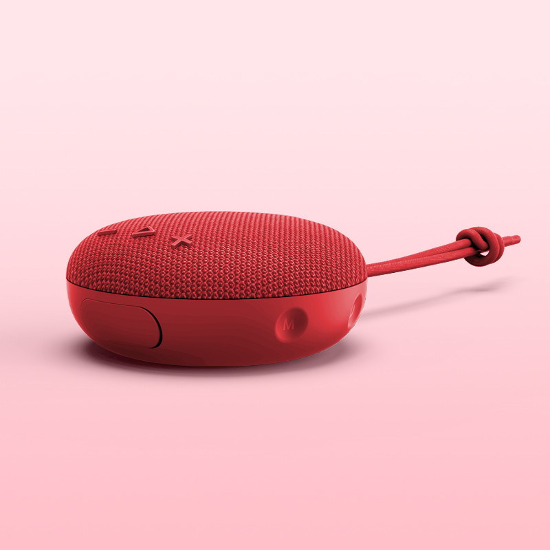 10~24 uur Extended Play Draagbare Bluetooth-luidspreker met ABS siliconen rubberstof