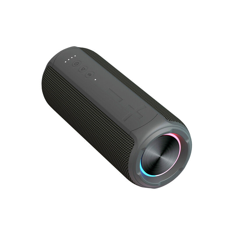 For Professional Outdoor Portable Waterproof RGB LED Wireless Speaker Built-in Mic Party Computer Mobile Phone Compatible