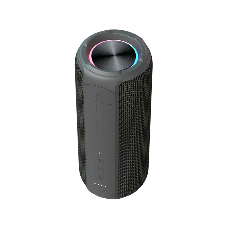 For Professional Outdoor Portable Waterproof RGB LED Wireless Speaker Built-in Mic Party Computer Mobile Phone Compatible