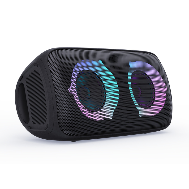 60W de LEIDENE Lichte Spreker Zwaar Bas Bluetooth 5,0 van Bluetooth met RGB Kleurrijk Licht